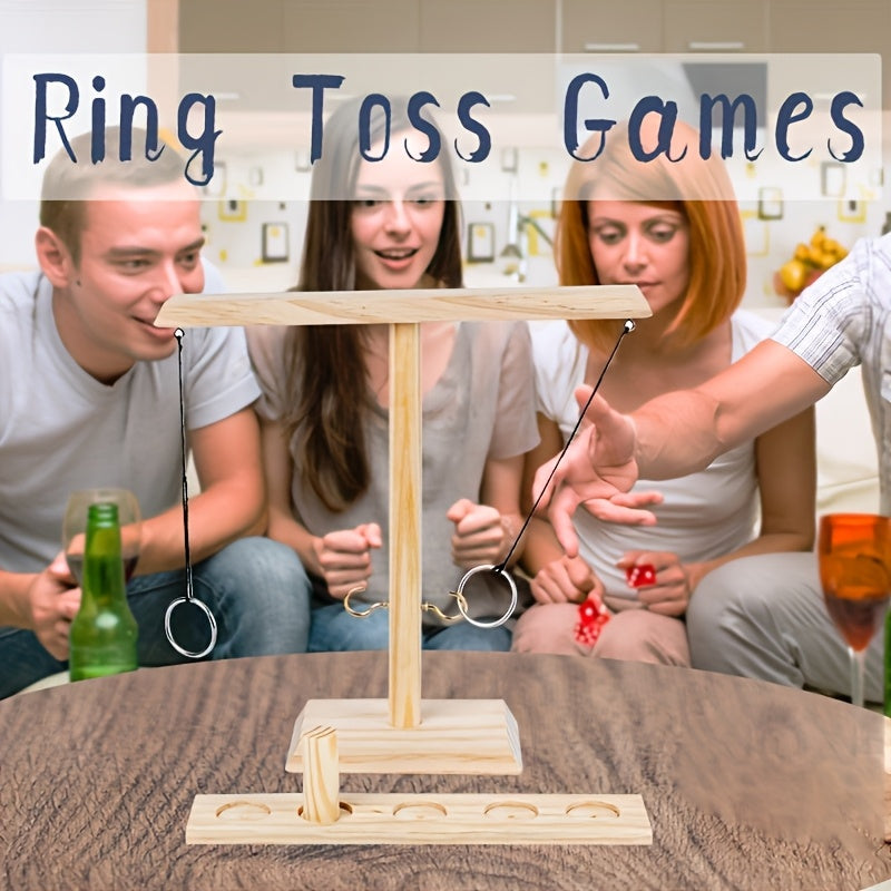 Ringkastspel i trä – Klassiskt och underhållande
