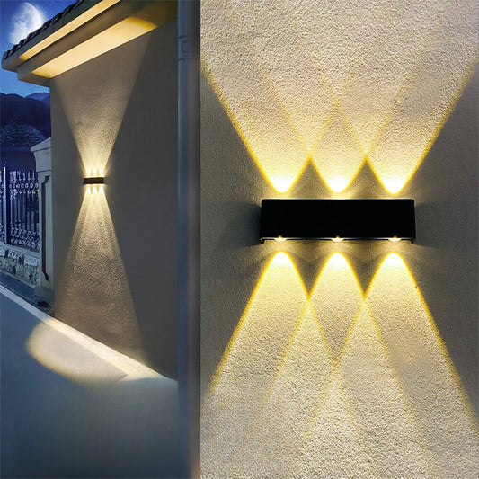 Solcellsdriven utomhusvägglampa – Miljövänlig och kraftfull belysning