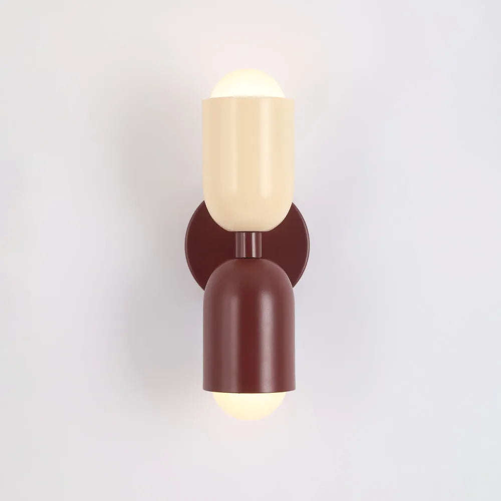 Elegant Væglampe i Metal med Energibesparende LED