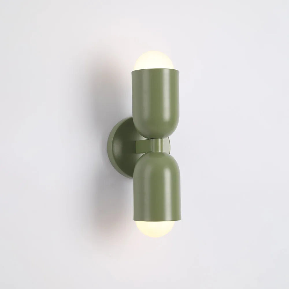 Elegant Væglampe i Metal med Energibesparende LED