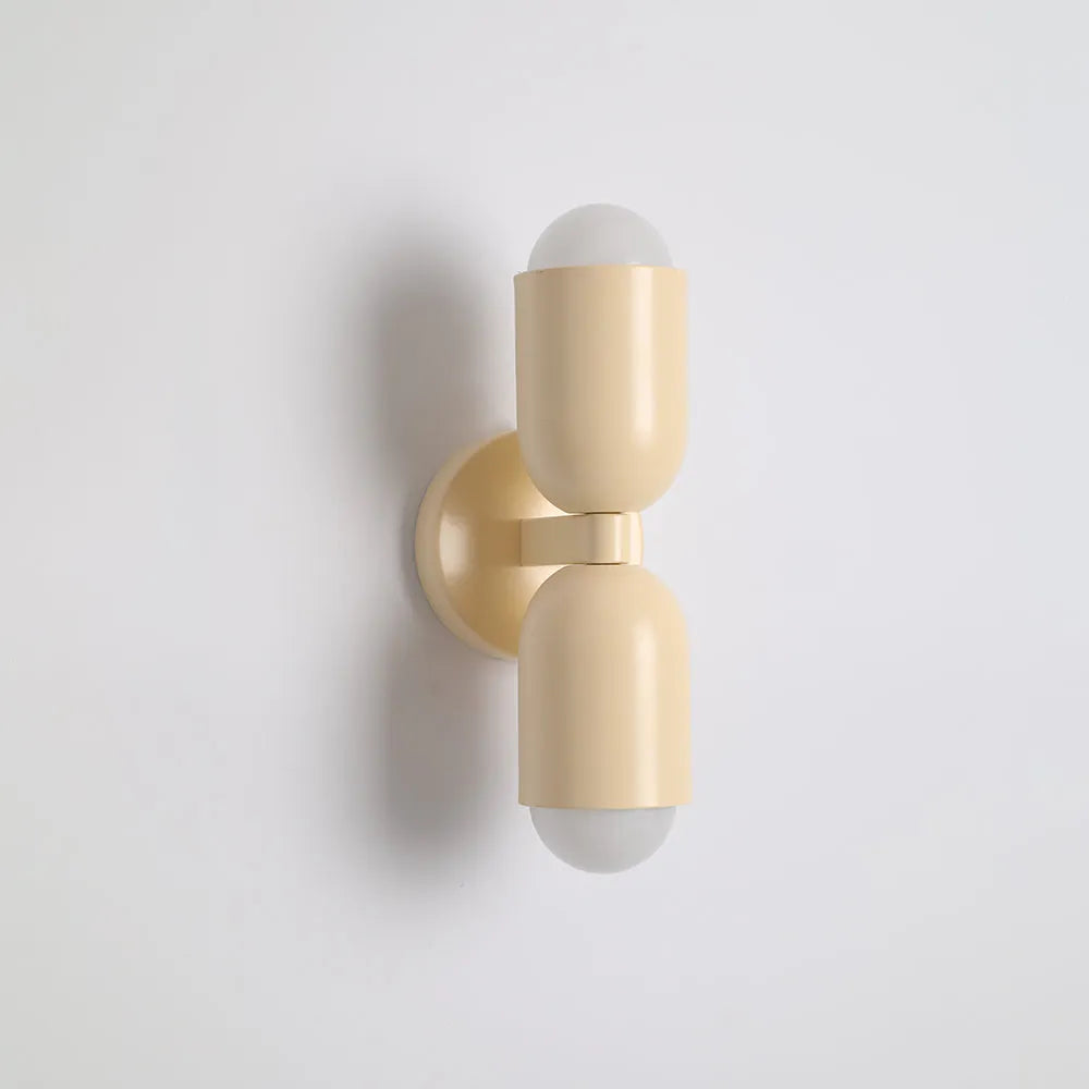 Elegant Væglampe i Metal med Energibesparende LED