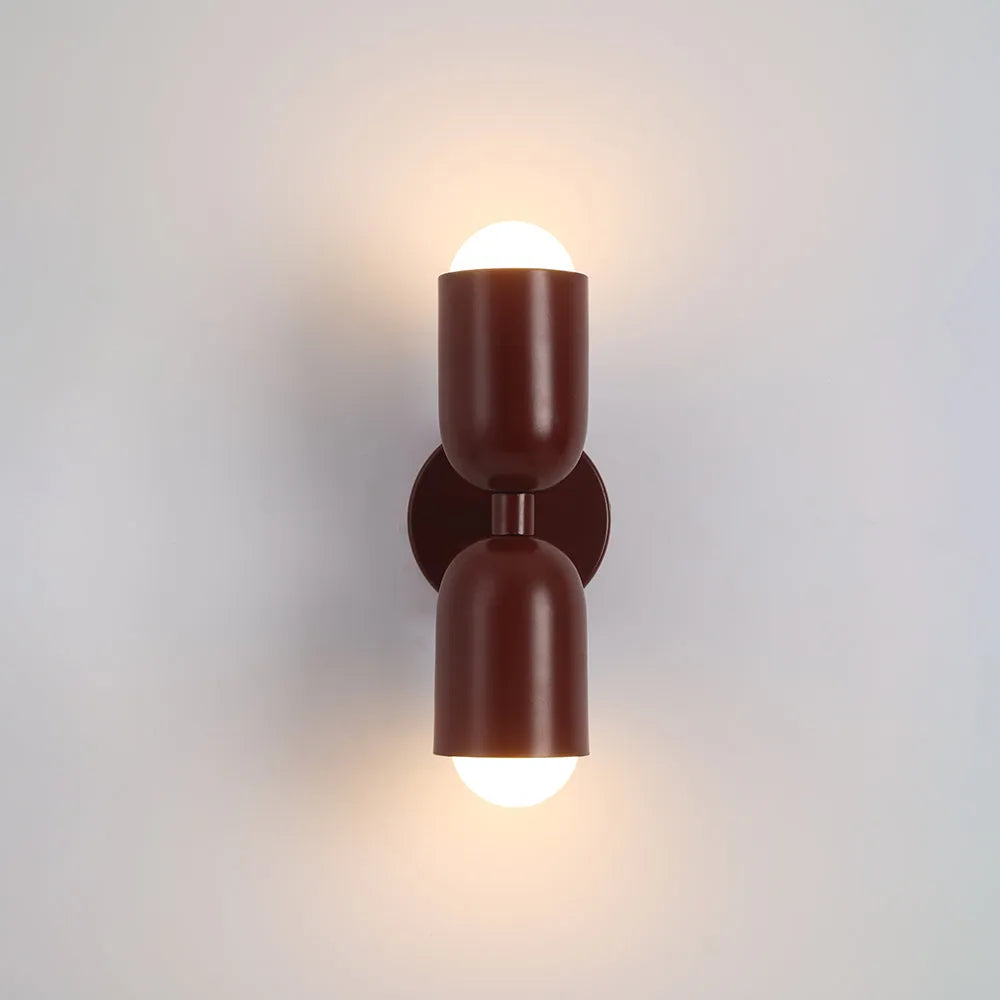 Elegant Væglampe i Metal med Energibesparende LED