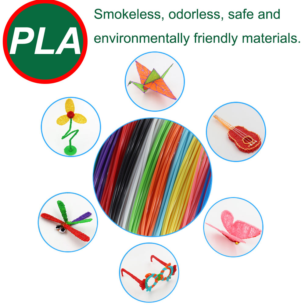 3D-penna för gör-det-själv med 200 m PLA-filament – Present till barn