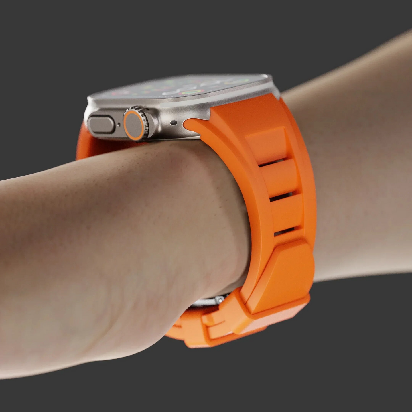 3D Silikone Urrem - Komfort og Stil til Apple Watch