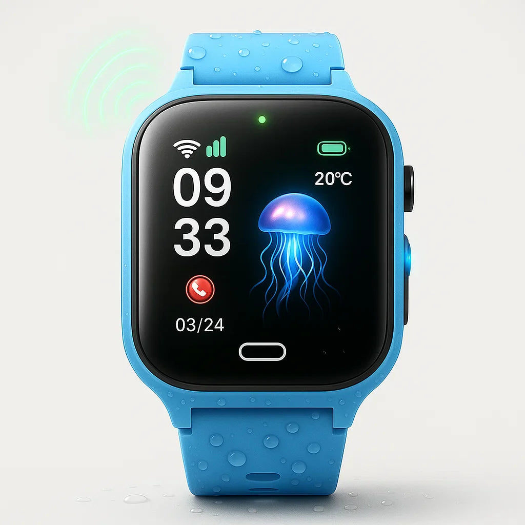 GPS Smartwatch til Børn – Sikkerhed og Sjov i Én Enhed