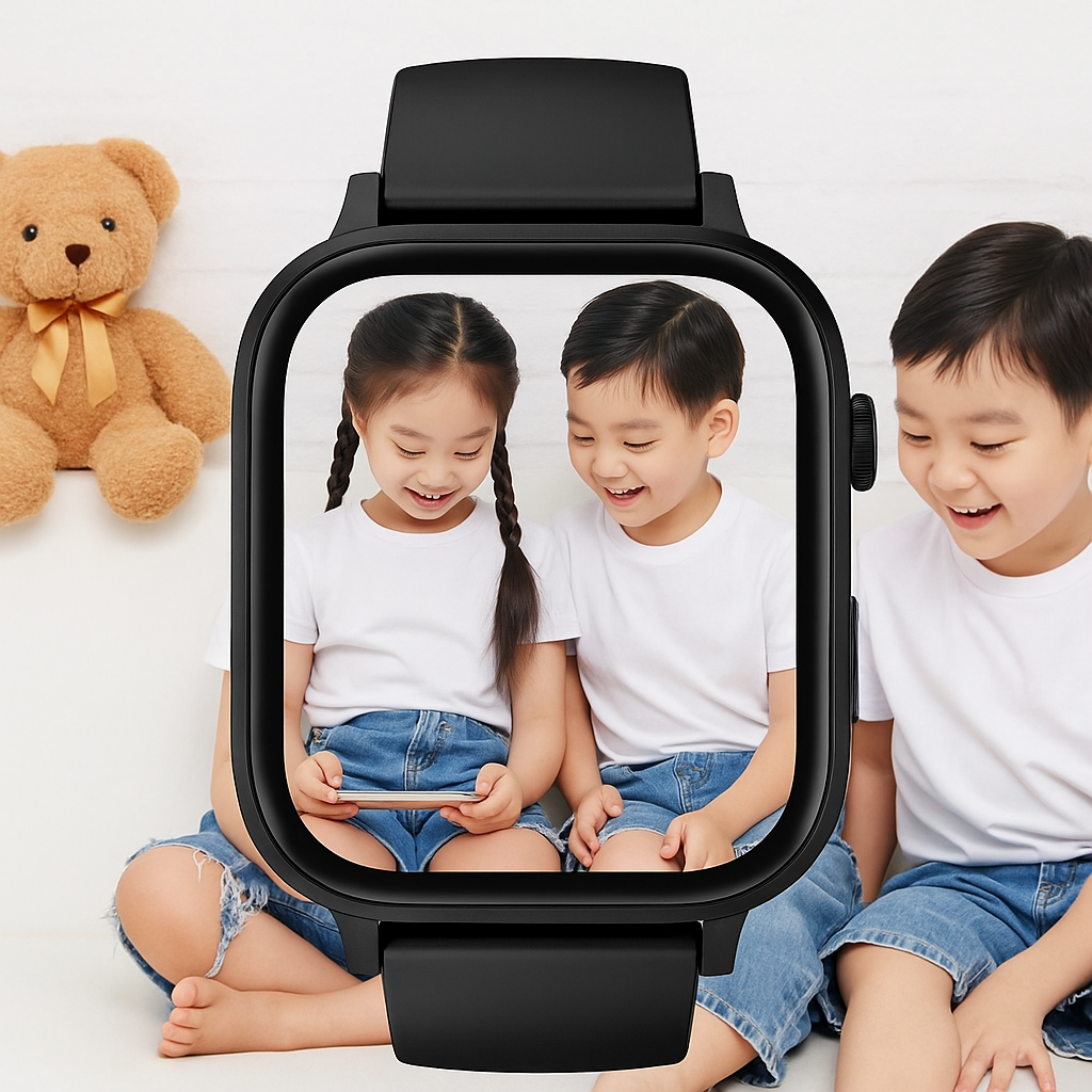 GPS Smartwatch til Børn – Sikkerhed og Sjov i Én Enhed