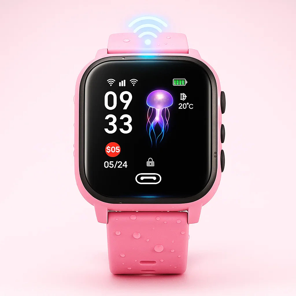 GPS Smartwatch til Børn – Sikkerhed og Sjov i Én Enhed