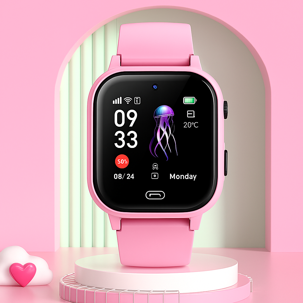 GPS Smartwatch til Børn – Sikkerhed og Sjov i Én Enhed