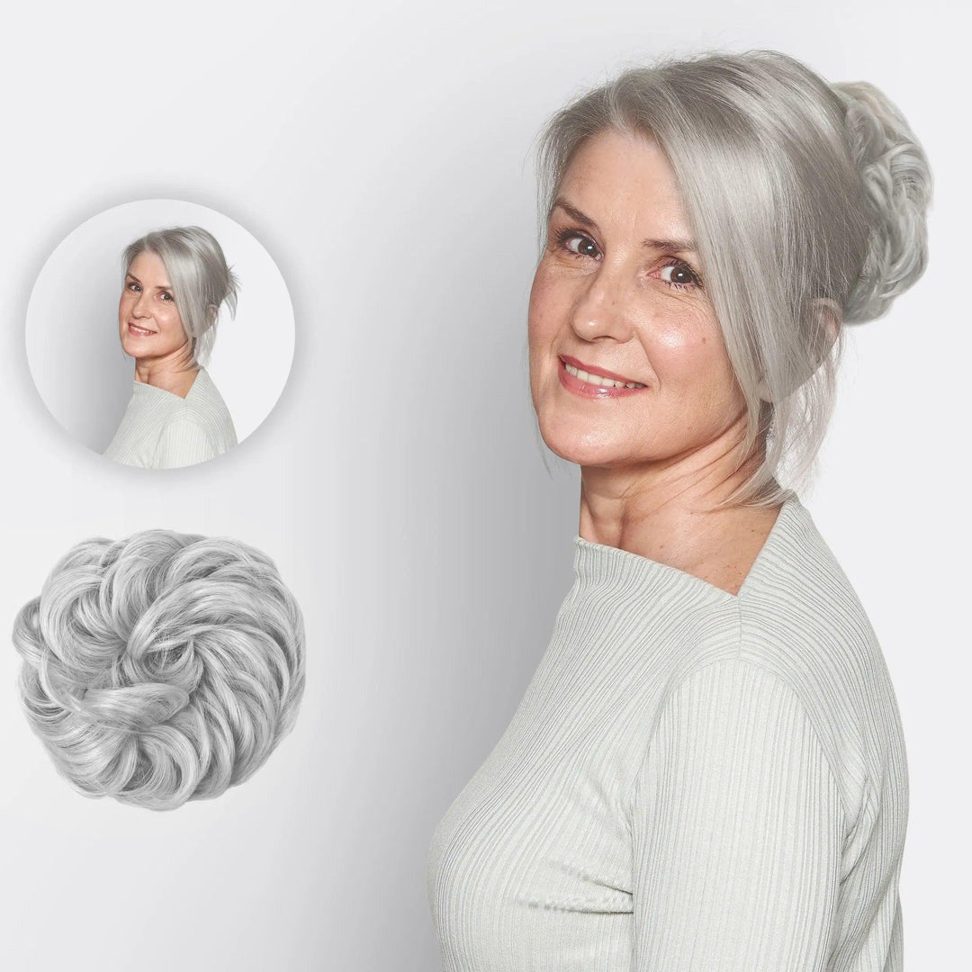 Hårforlængelse Scrunchie – BunHår