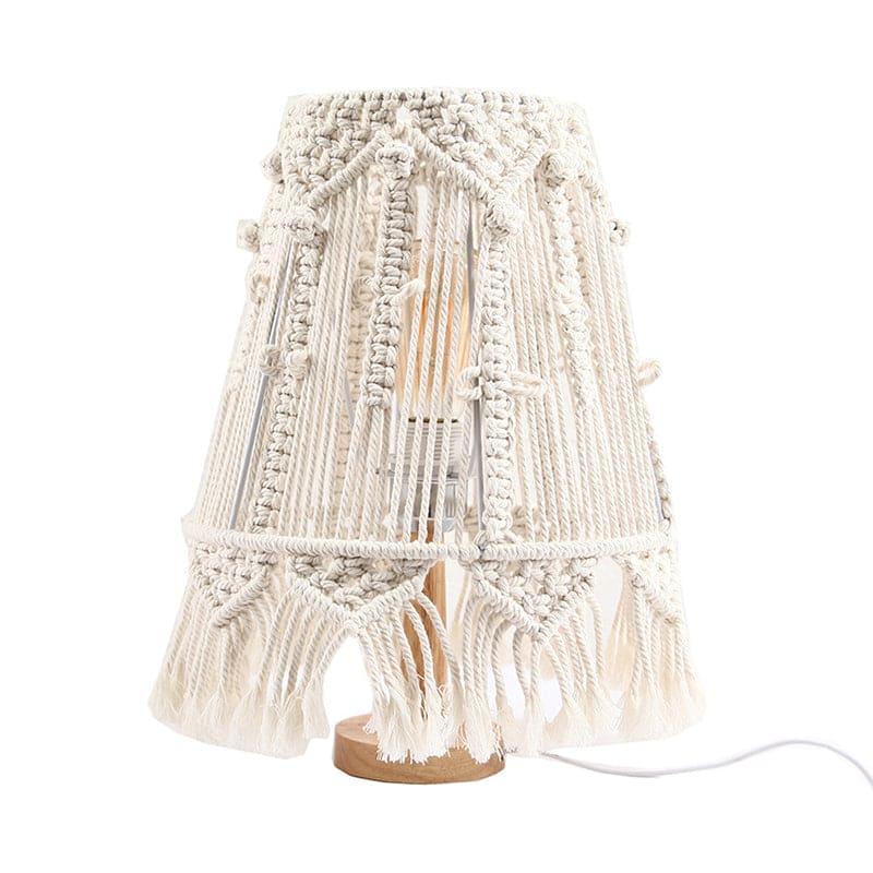 Bordlampe i Flettet Reb – Skab Hygge og Stil i Dit Hjem