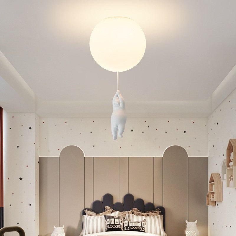 Moderne LED-plafondlampe med ballon-design - Stilfuld belysning