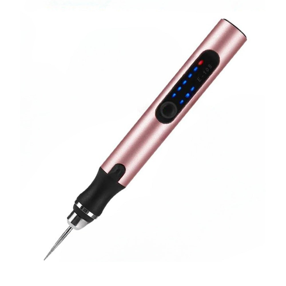 Genopladelig USB Diktatoptager | Stille og Præcis | Metal, Justerbar Hastighed