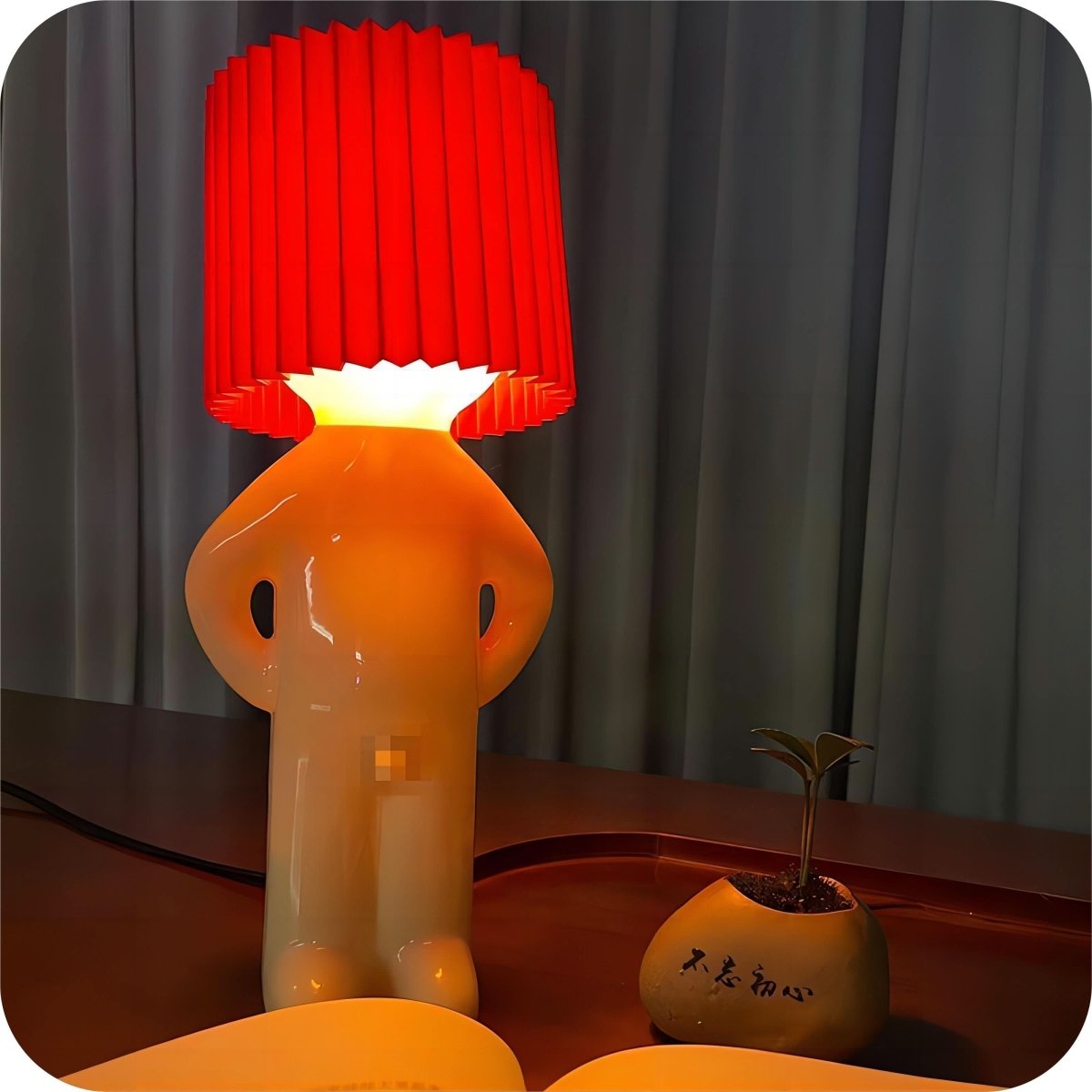 Legende LED-lampe til skabelse af en glad atmosfære