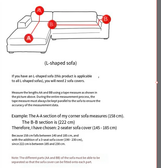Vandtæt Elastisk Sofa Betræk - Frostbeskyttelse