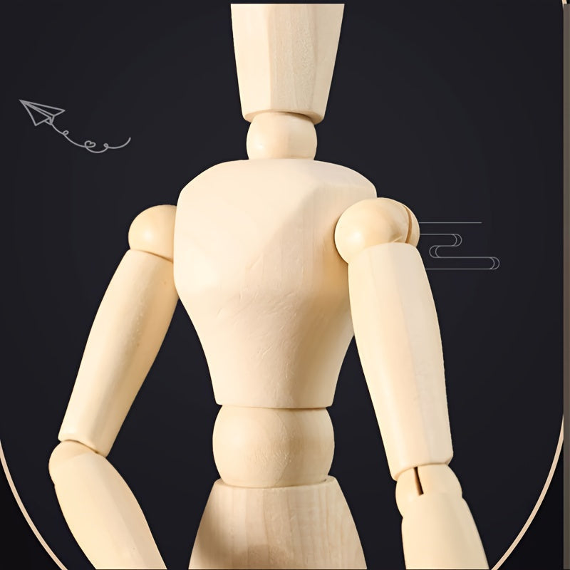 Konstnärlig aprikosträdsmannekin – flexibel och naturlig look