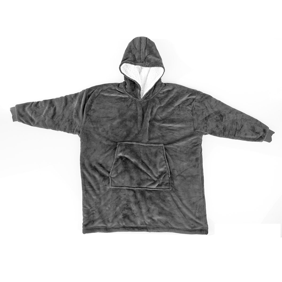 Extra Stor Mysig Hoodie med Ficka och Huva