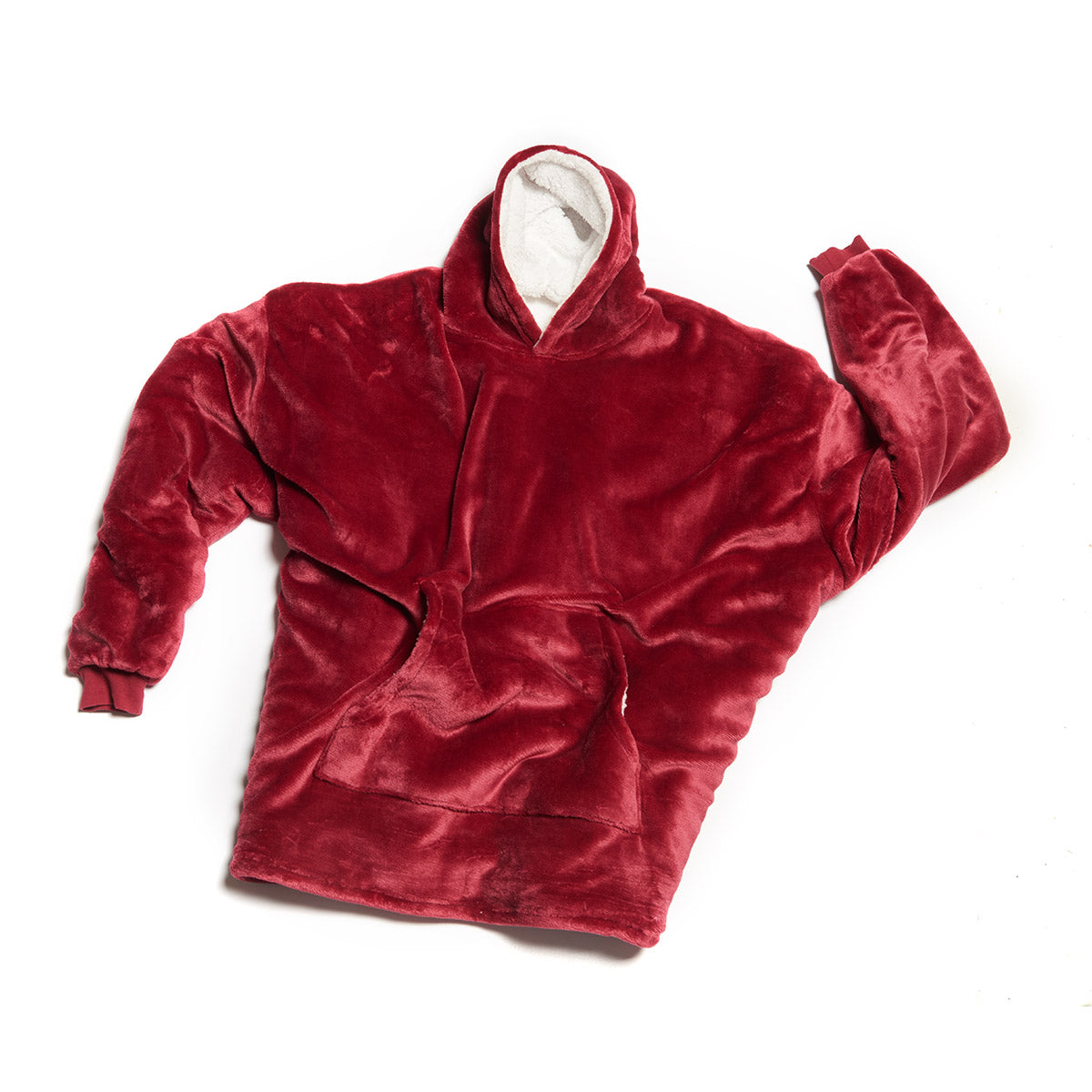 Extra Stor Mysig Hoodie med Ficka och Huva