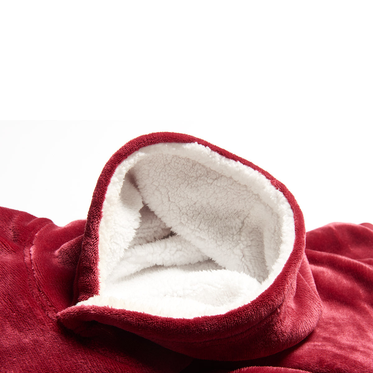 Extra Stor Mysig Hoodie med Ficka och Huva