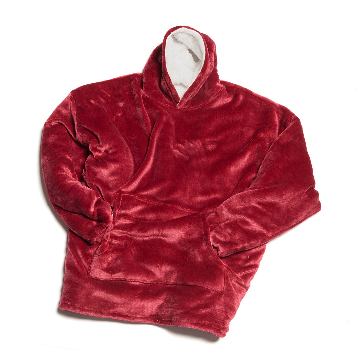 Extra Stor Mysig Hoodie med Ficka och Huva
