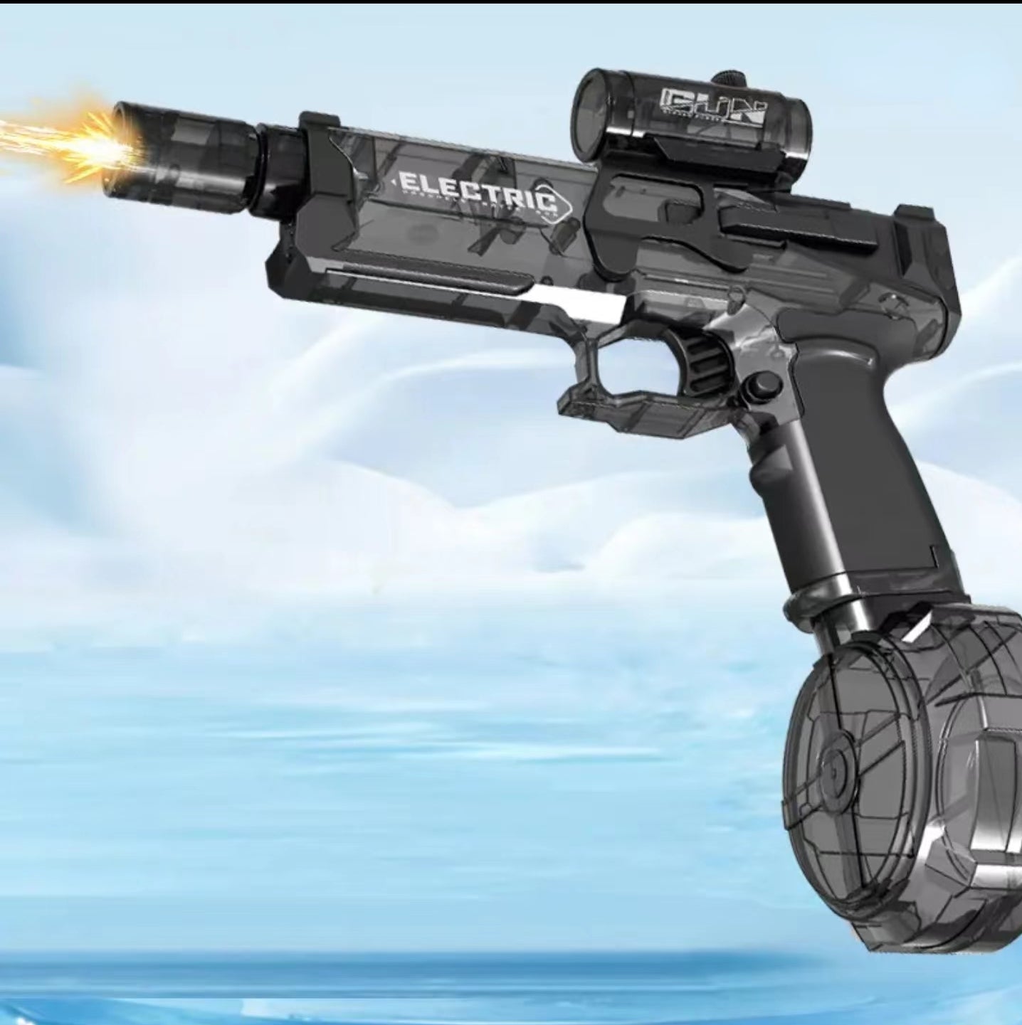 AquaBlast Interaktiv Vattenkanon med LED-ljus