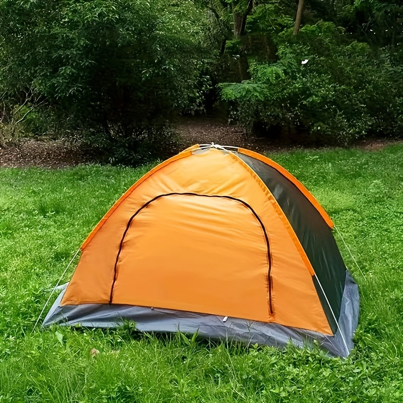 Snabbuppsättning Campingtält med Slitstark Nylon & Dragkedja
