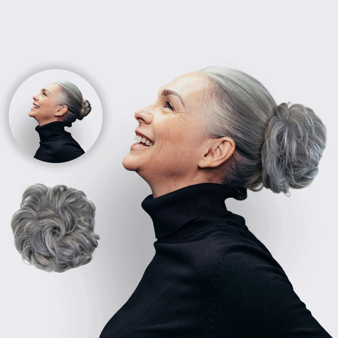 Hårforlængelse Scrunchie – BunHår