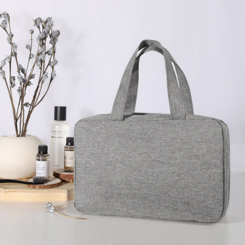 Resecosmetik Organizer | Kompakt och Vattentät | 4 Fack med 360° Hänglås
