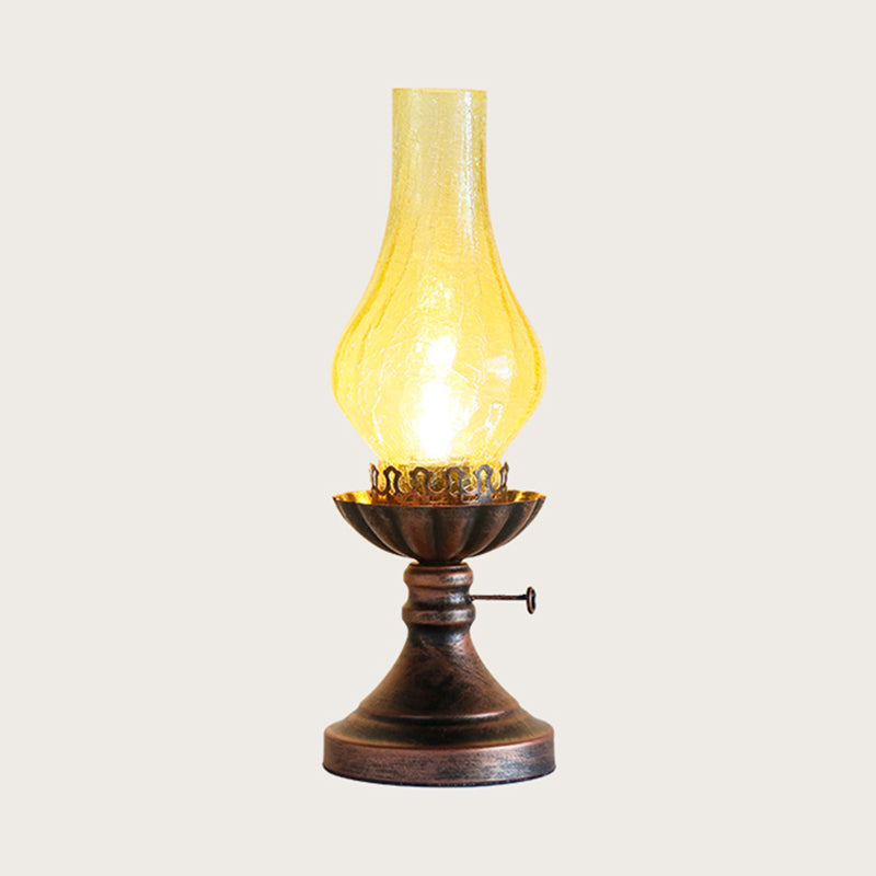 Retrobordslampa med glasskärm Craykle – Skapa mysighet i hemmet