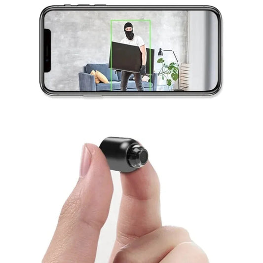 Mini WiFi Kamera med 1080P HD & Natvision - Sikkerhed Hjemme