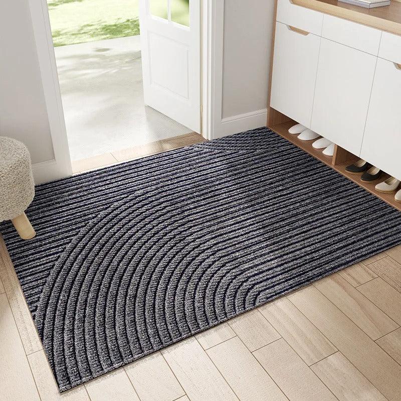 Dörrmatta med halkfri design och sanduppsamlare