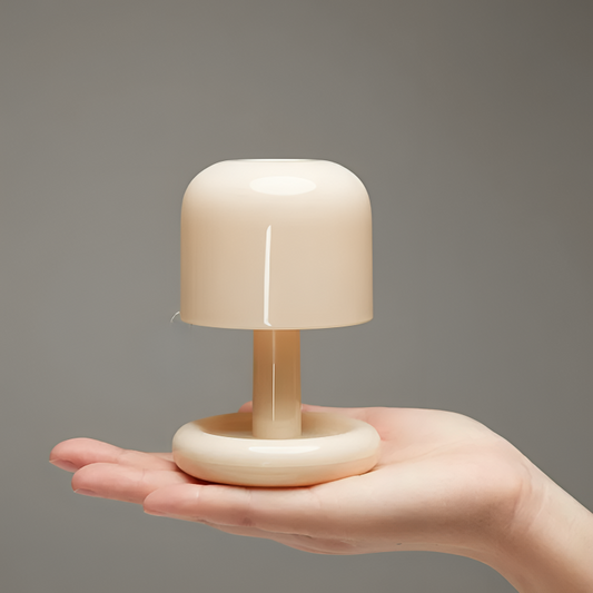 Bærbar Bordlampe med Blødt Lys og USB Opladning