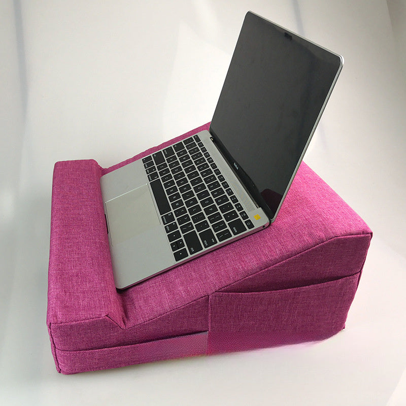 Ergonomisk pude til læsning med støtte til bærbar og tablet – komfortabel og praktisk