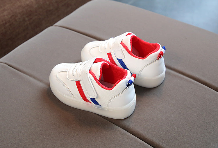 LED Børnesneakers med Fleksibel Sål og Komfortabel Pasform