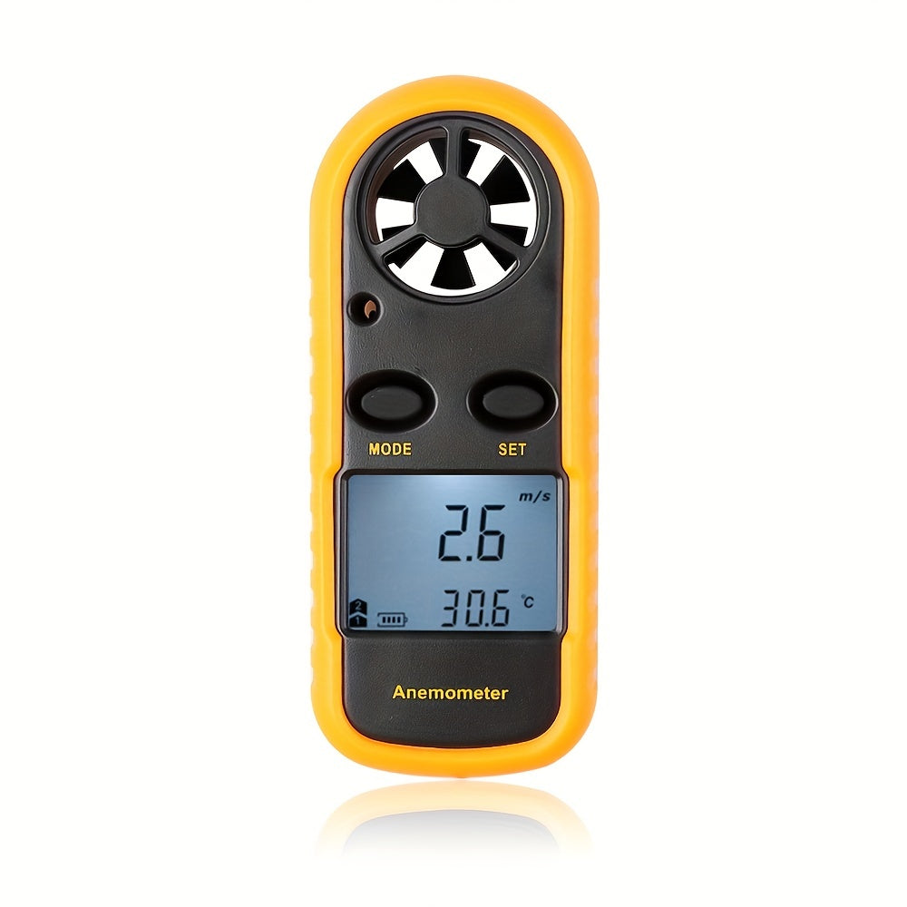 Kompakt digital anemometer til præcise vindmålinger udendørs
