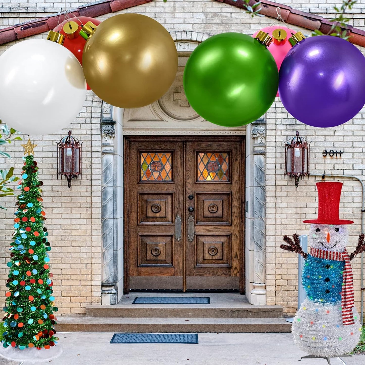Stor oppustelig julekugle - MerrySphere