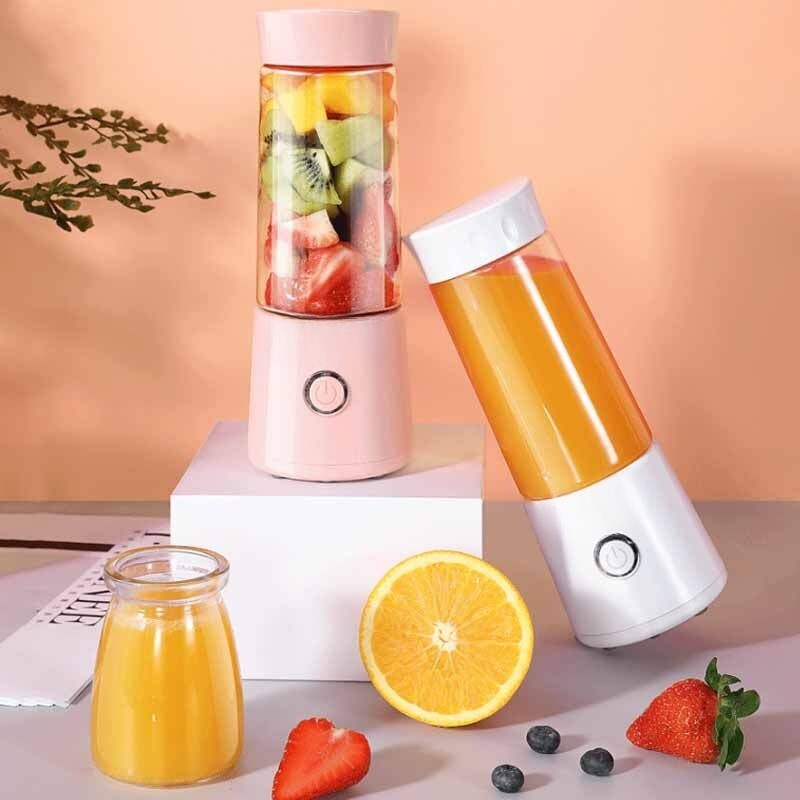 Mini Helper Bärbar Fruktjuicer Blender