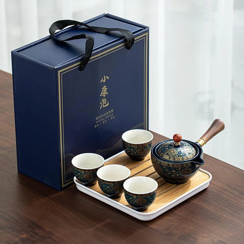Gongfu teservis i porslin – tidlös elegans, perfekt för te