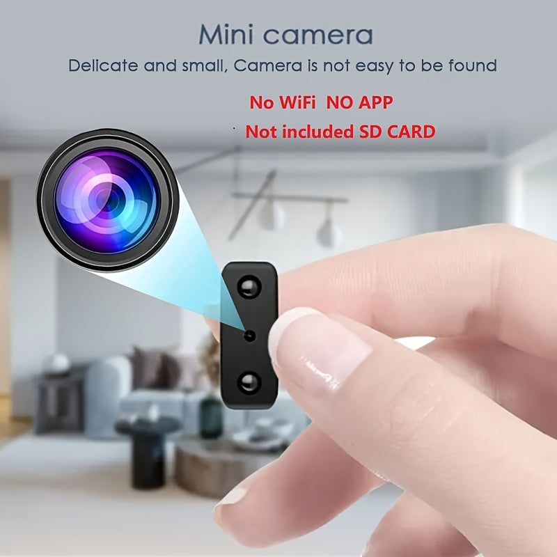 Mini HD-kamera med natvision og bevægelsesdetektion