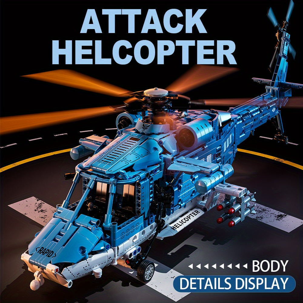 Detaljerat Byggset för Helikopter – Teknik och Realism