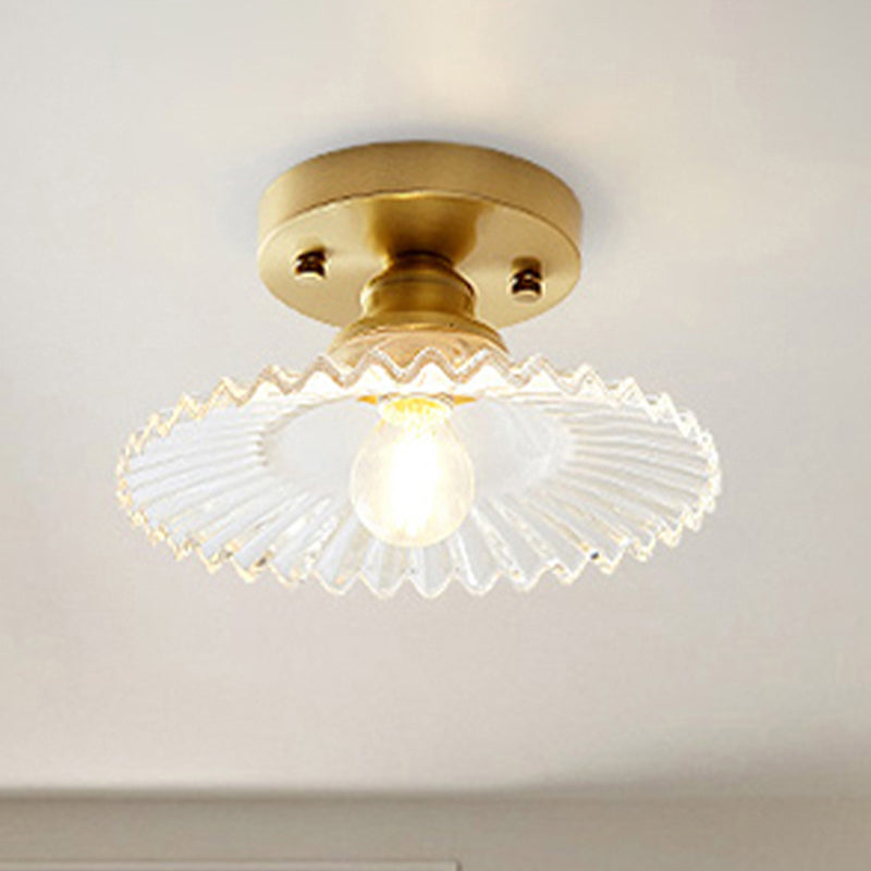 Vintage Loftlampe med Glasdesign – Stilfuld og Kompakt