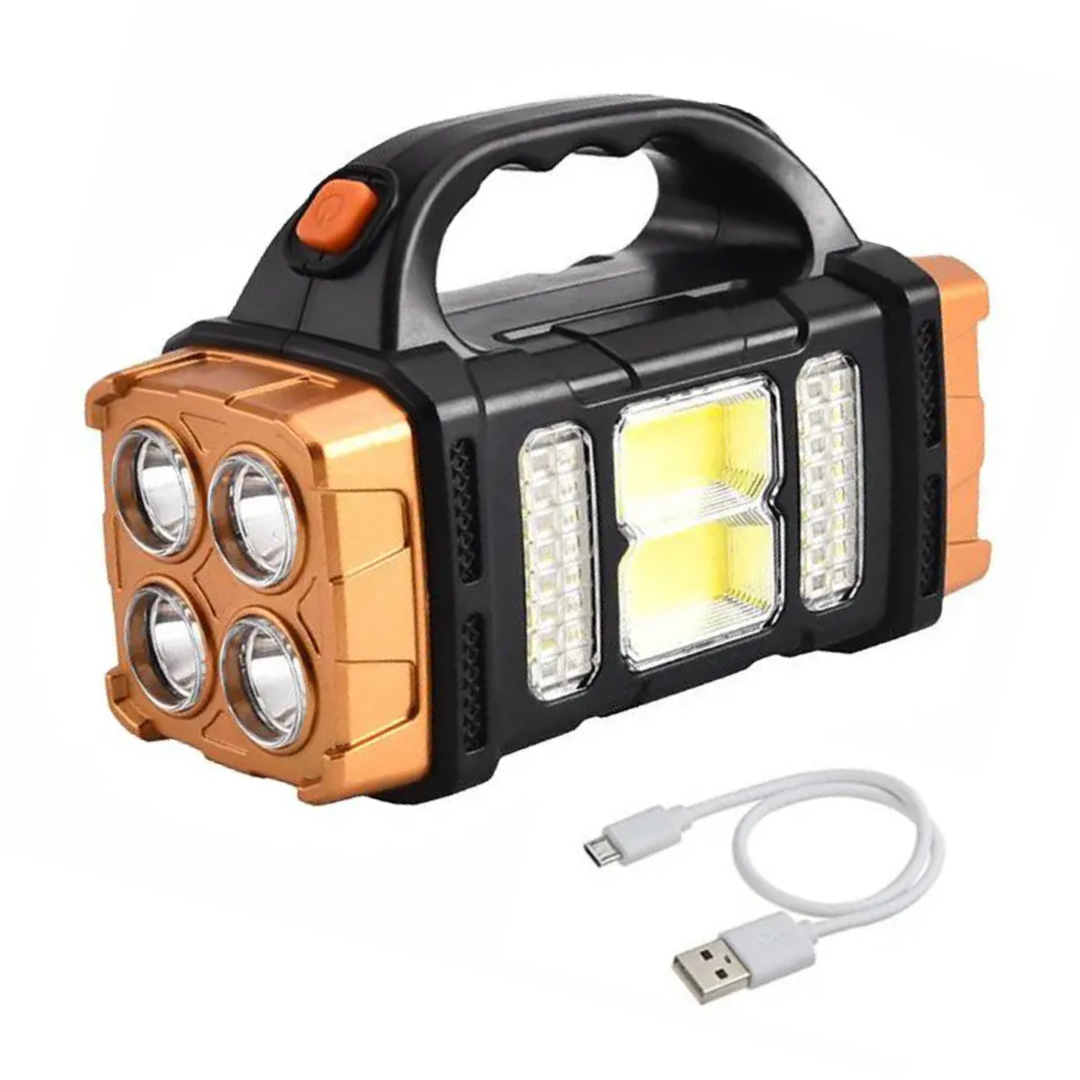 Multifunktionell nödlampa 3-i-1 – Solljus