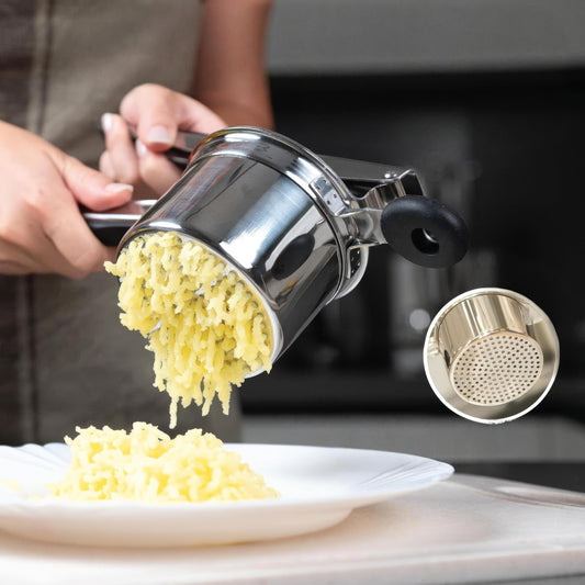 Kartoffelpresse i Rustfrit Stål – Perfekt Mos Hver Gang