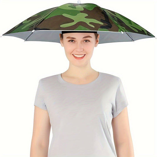 Solskyddande Hatt med Handsfree Design – Lätt UV-skydd