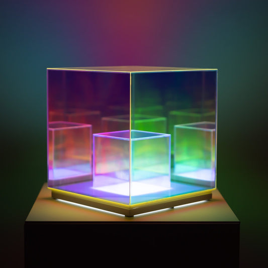 Futuristisk RGB-bordslampa: Skapa unik atmosfär i ditt hem