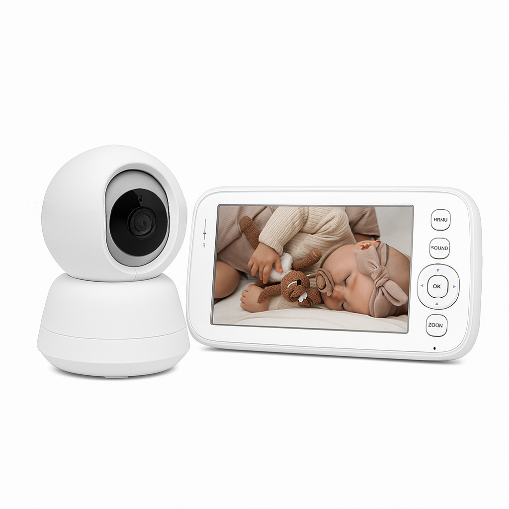 Smart babyvakt med HD-kamera och app – Håll koll, var du än är