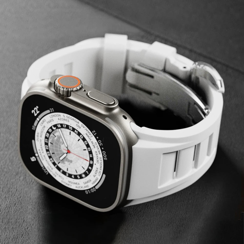 3D Silikone Urrem - Komfort og Stil til Apple Watch