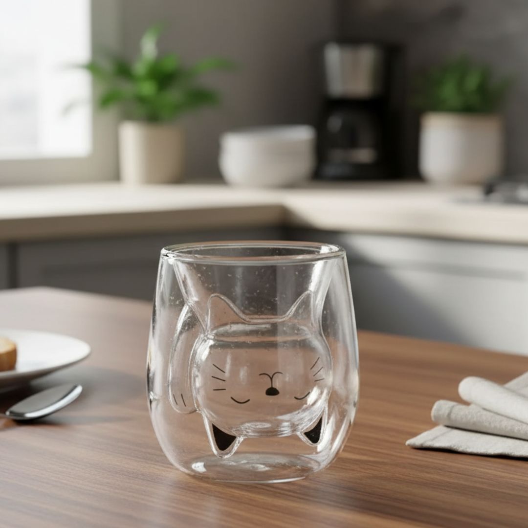Stilren kattmugg – greppvänlig och elegant