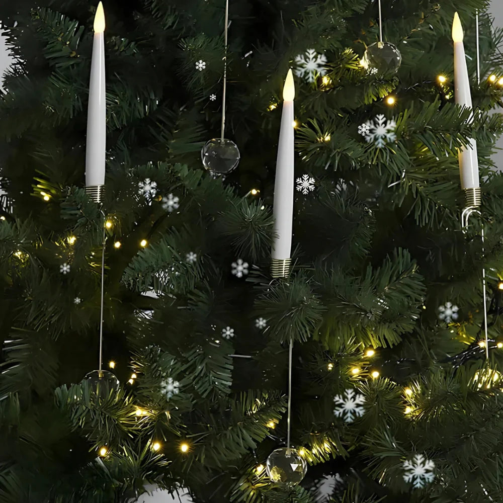 Flackande LED-julgransbelysning – Säkert och Mysigt