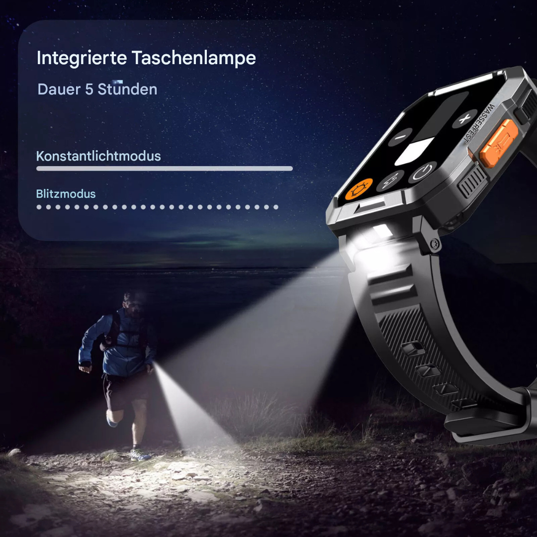Robust smartklocka för äventyrliga – ExploreGear