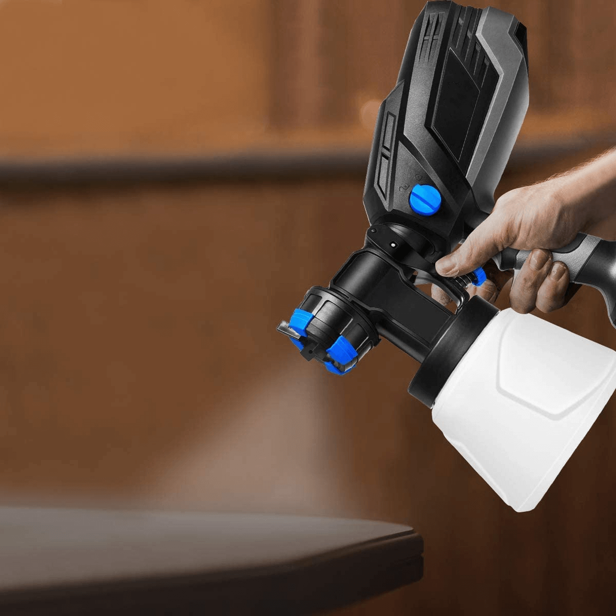 Effektiv elektrisk färgspruta utan lufttryck – SprayMaster